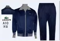 hiver automne lacoste 2019U sport wear survetement hommes a10 saphir blanc